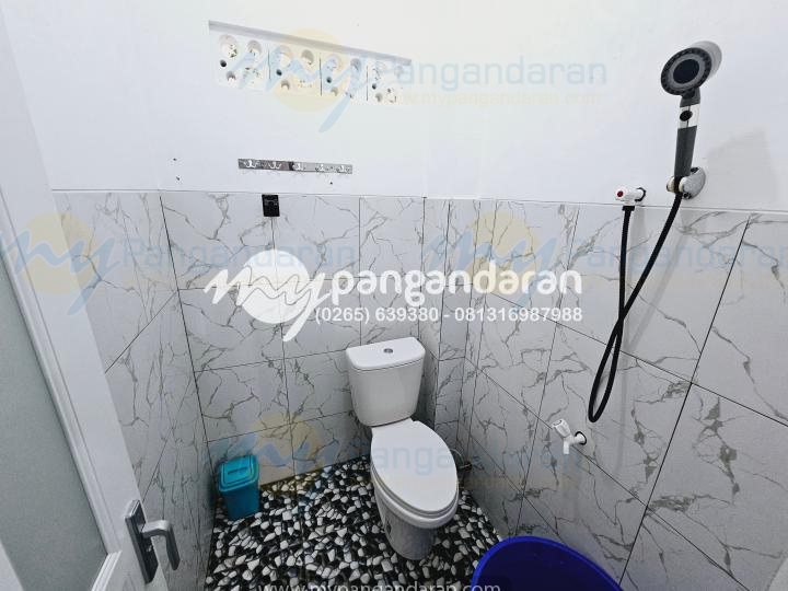 Tampilan Kamar Mandi Pondok Ar Rafi 2 Pangandaran